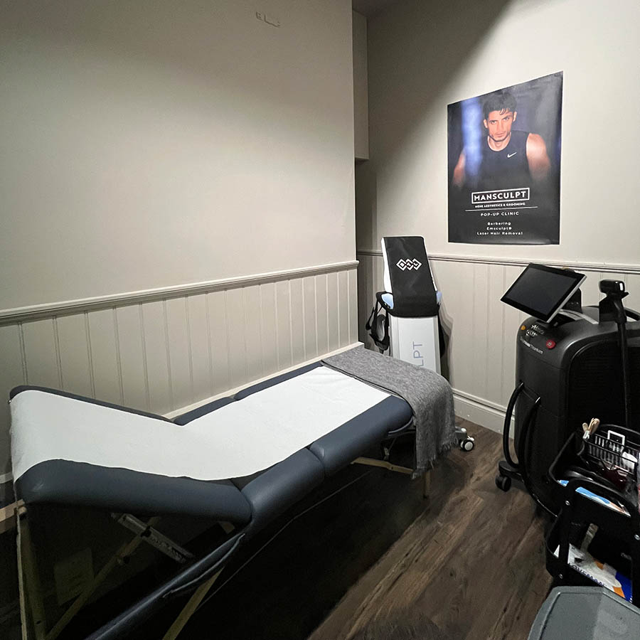 Mansculpt Clinic Treatment Room